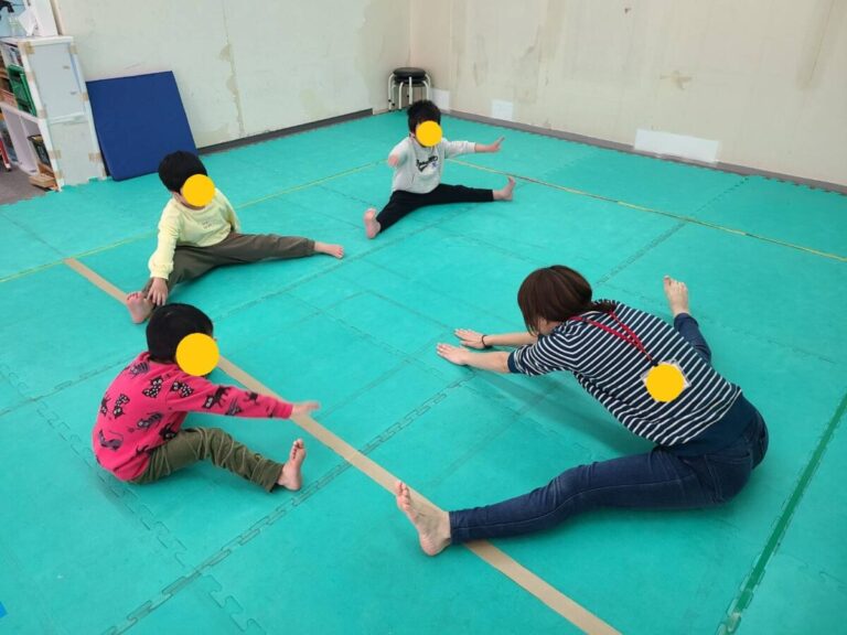 からだをほぐして準備万端！